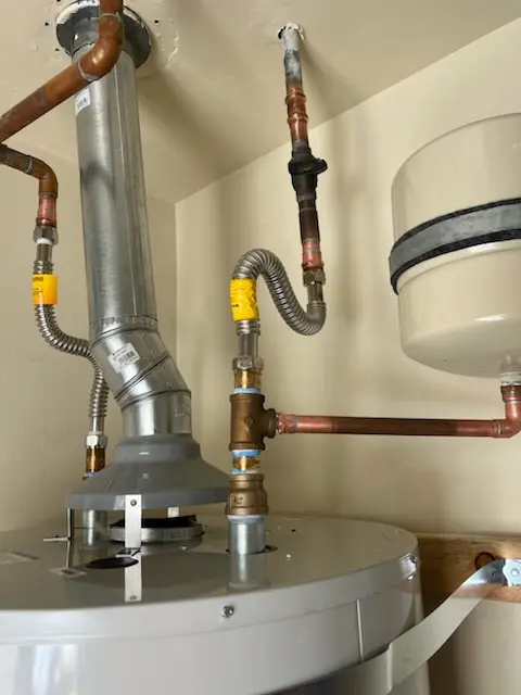 Water heater installation and plumbing repair in Bellemont